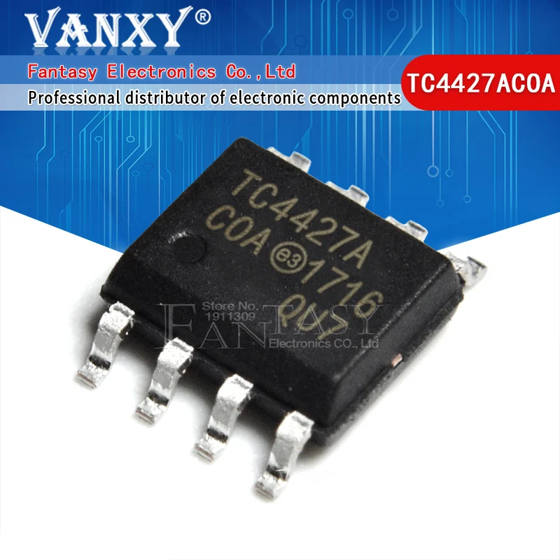 

10 шт. tc4427oa SOP-8 TC4427 SOP TC4427AEOA TC4427COA TC4427A MOSFET драйвер