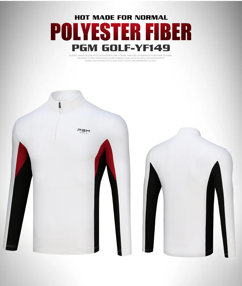 PGM Одежда Для Гольфа Мужская футболка с длинным рукавом для весны мужская одежда