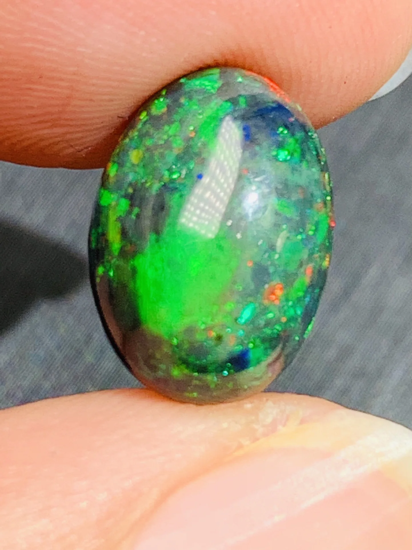 Pure natural opal bare stone colourful luster Round Making necklace ring bracelet accessories gemstones jewelry bijoux femme