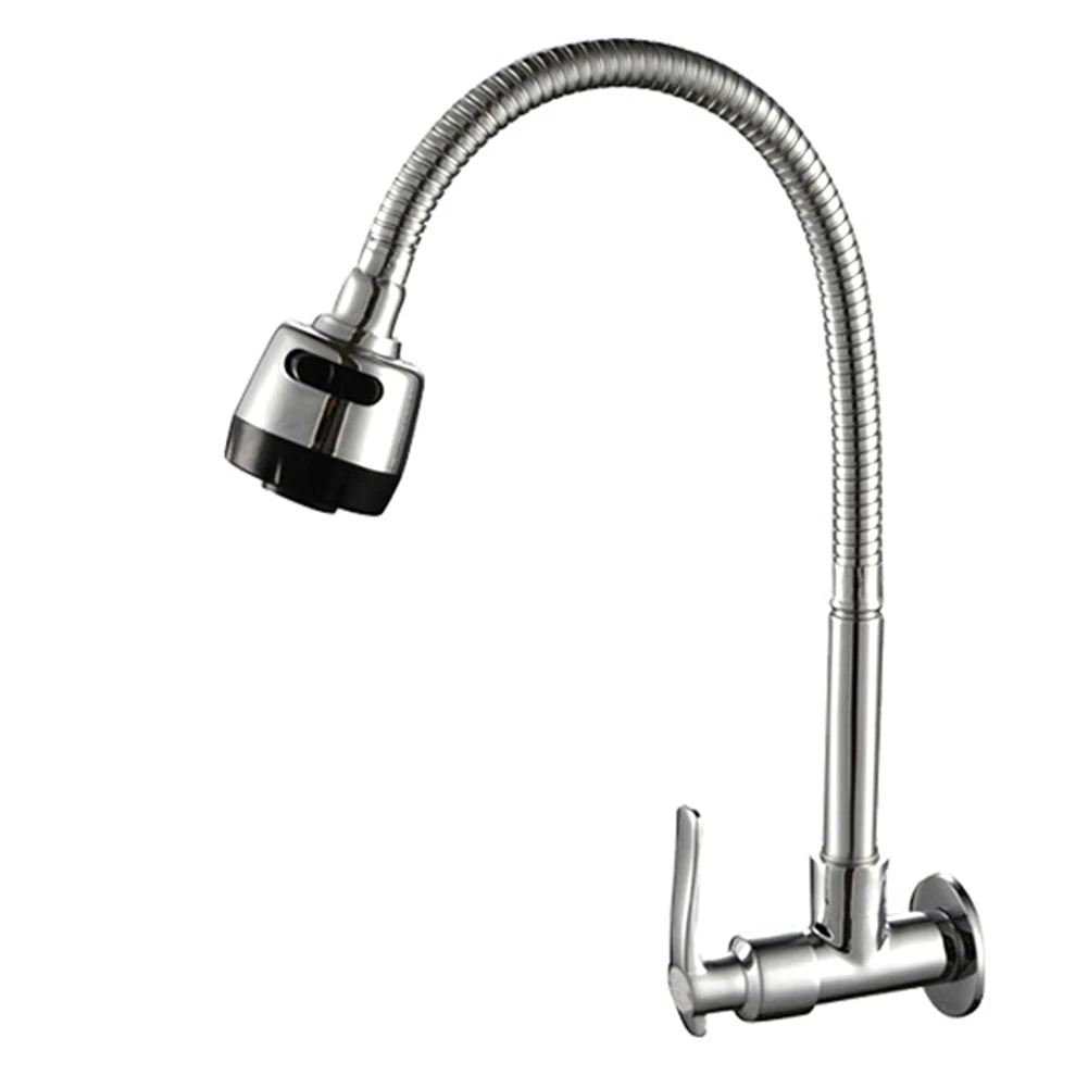 

Single Handle Convenient Hotel Accessories Rotatable Toilet Durable Sink Home Brass Kitchen Faucet