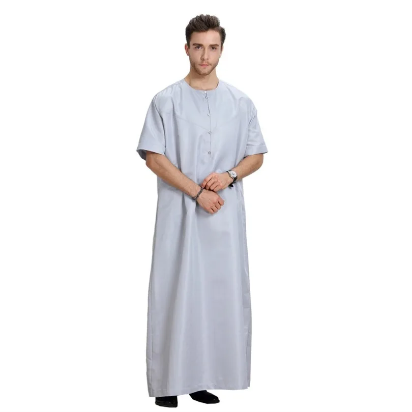 2020 мусульманская абайя для мужчин летнее мусульманское платье модная одежда с