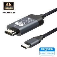 usb c to hdmi cable 4k 60hz type c hdmi thunderbolt 3 hdmi converter macbook huawei mate30 usb c hdmi adapter usb type c to hdmi