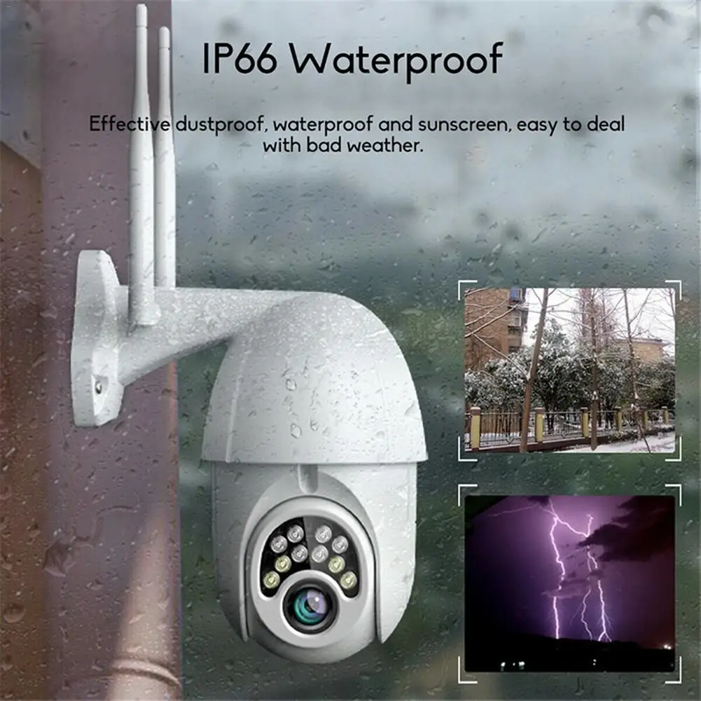 Новая ip камера Onvif Wi Fi 2 МП HD 1080P беспроводная скоростная купольная CCTV инфракрасная