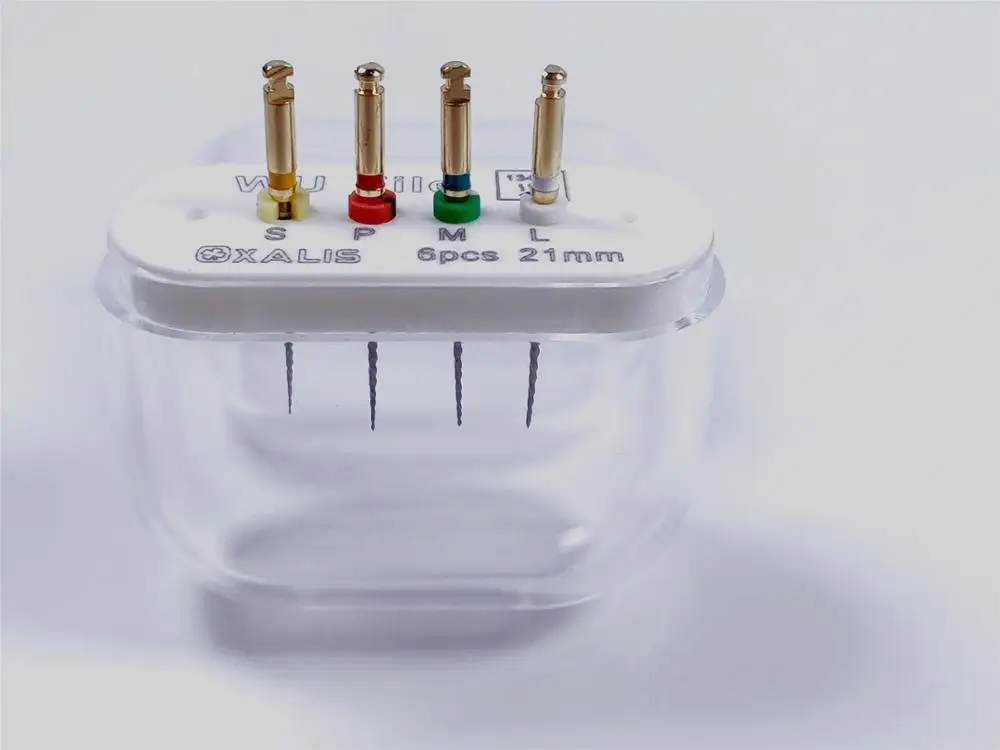 

1box/4pcs Dental Endo Motor Endodontic Niti Rotary Files Reciprocating Gold File 21/25mm