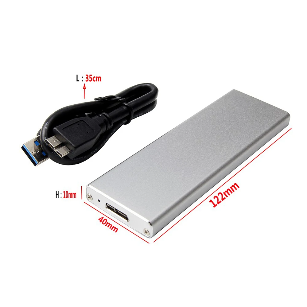 Hard Disk Case Mobile Compatible with 2010/2011 MacBook Air A1369 A1370 SSD Aluminum Alloy Shell HDD enclosure | Компьютеры и офис