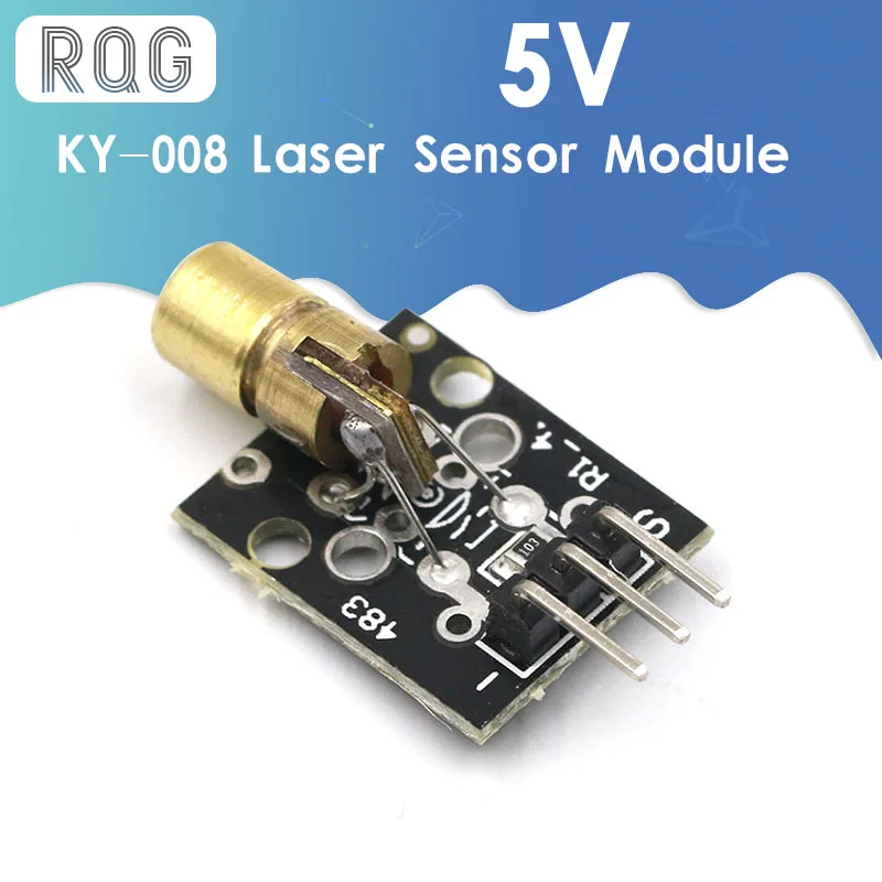 Лазерный передатчик для arduino DIY Kit красный диод с Медной головкой 3pin 650