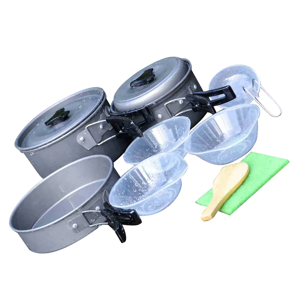 

1 Set Outdoor Cookware Cooking Frying Pan Utensil for Hiking Camping Picnic Pan