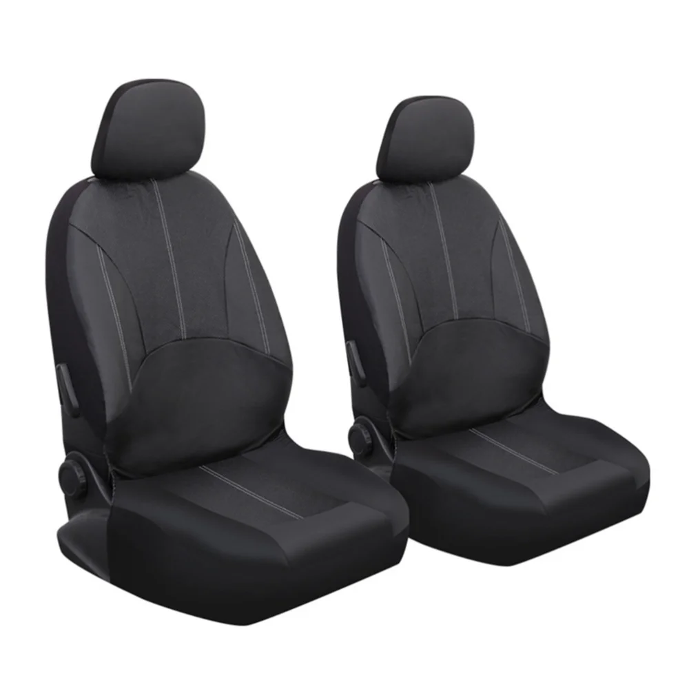 

PCS/set PU Leather Universal Auto Car Seat Covers Automotive Anti Seat Covers Protectors for Car SUV Truck (Black)