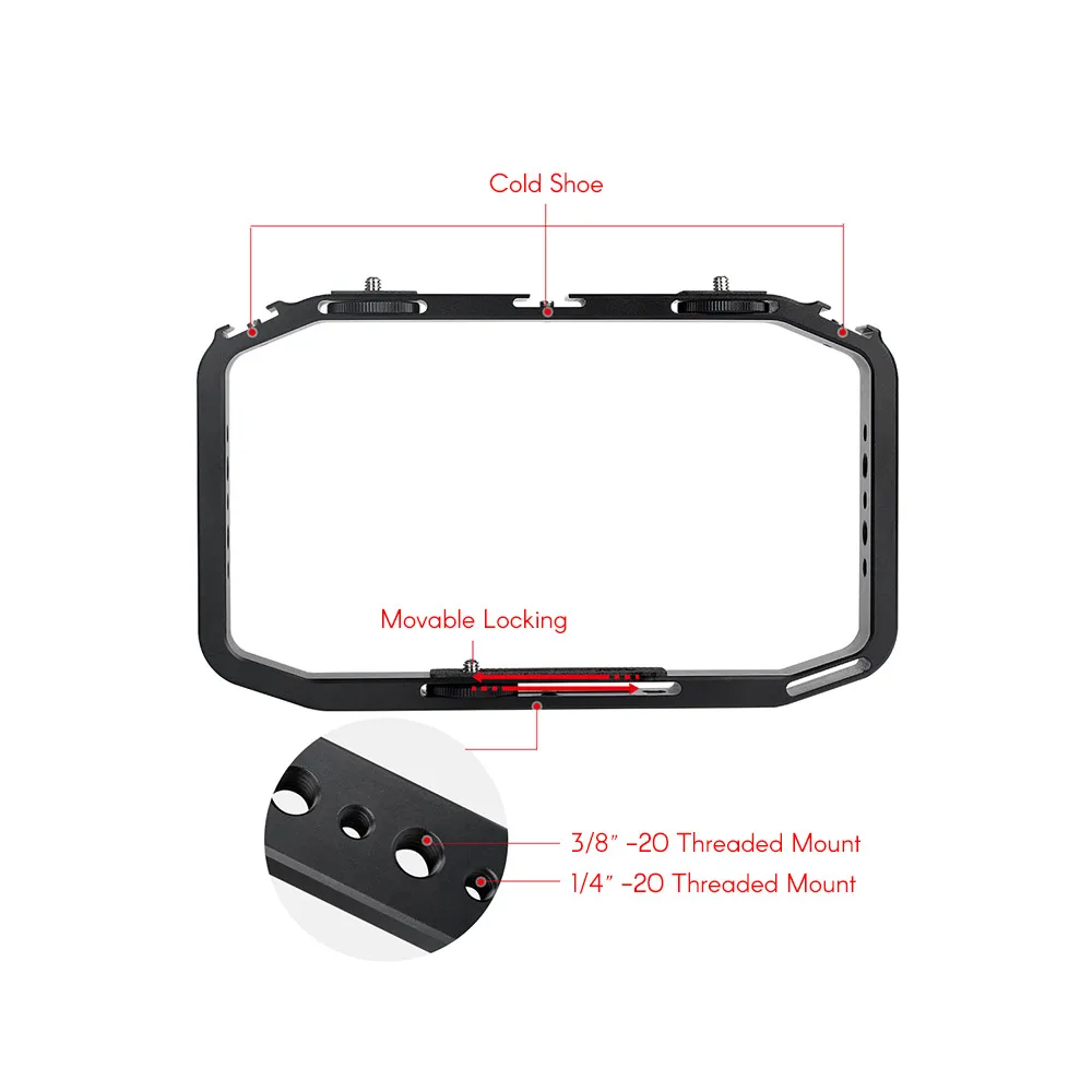 Ручной Стабилизатор Ulanzi M Rig штатив для видеокамеры GoPro экшн камеры DSLR смартфона