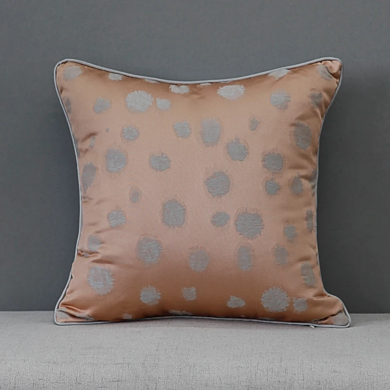 Новое поступление милые розовые наволочки в горошек роскошные декоративные для