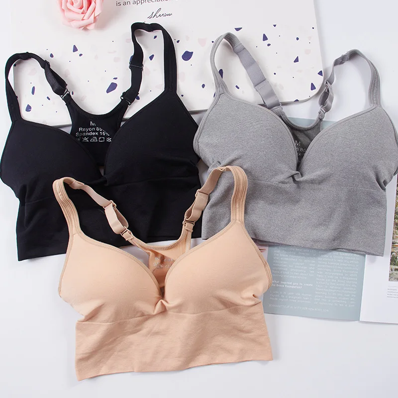 Новый Бесшовный спортивный бюстгальтер на спине сексуальный Быстросохнущий