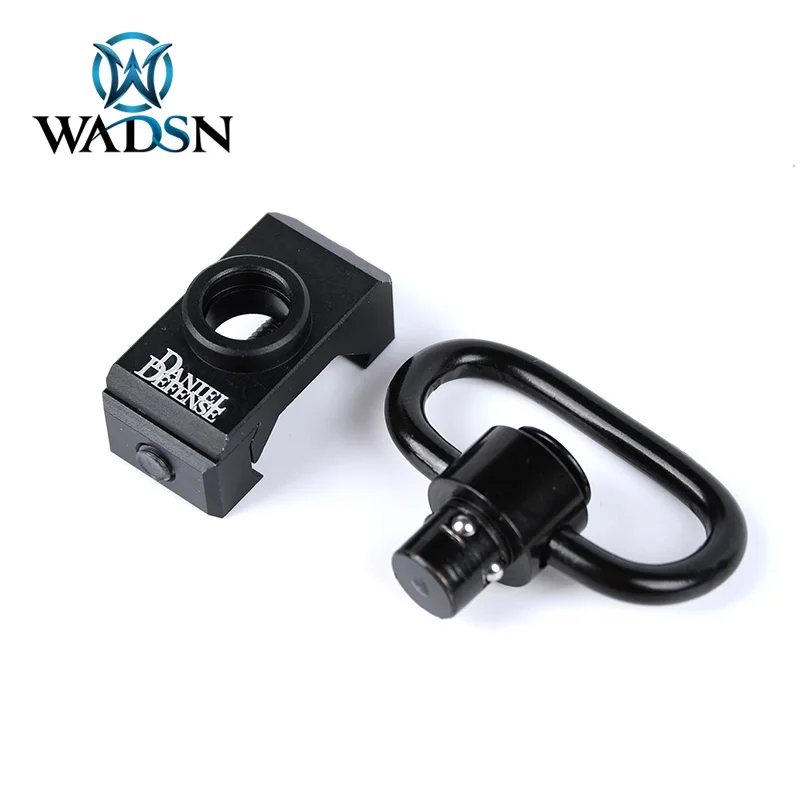 

WADSN Airsoft Rifle CNC AR15 QD Sling Attachment Mount 20mm Picatinny Rail Sling Mount Hunting Gun Weapon Accessories