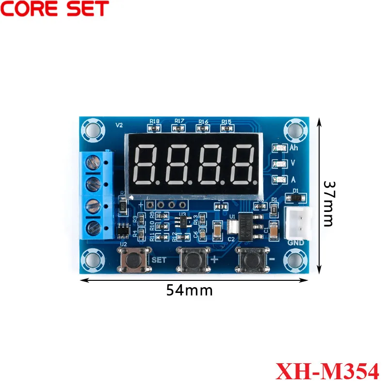 XH-M354 Battery Capacity Tester Module LED Digital Lithium Real Measurement AH Measure Original New | Инструменты