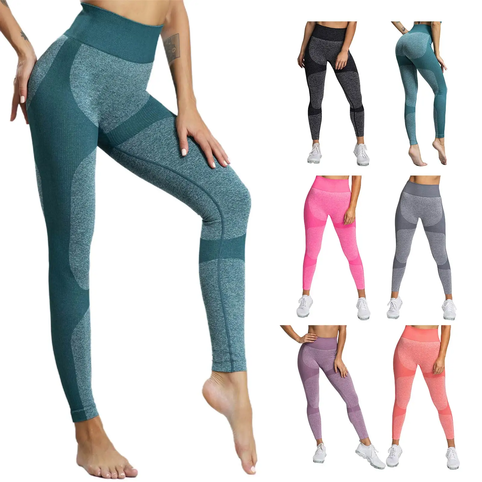 

High Waist Seamless Leggings Push Up Leggings Sport Women Fitness Running Yoga Pants Energy Elastic Trousers Gym Girl Tights