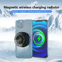mobile phone cooling mute fan universal semiconductor refrigeration radiator phone cooler holder for iphonesamsungxiaomi