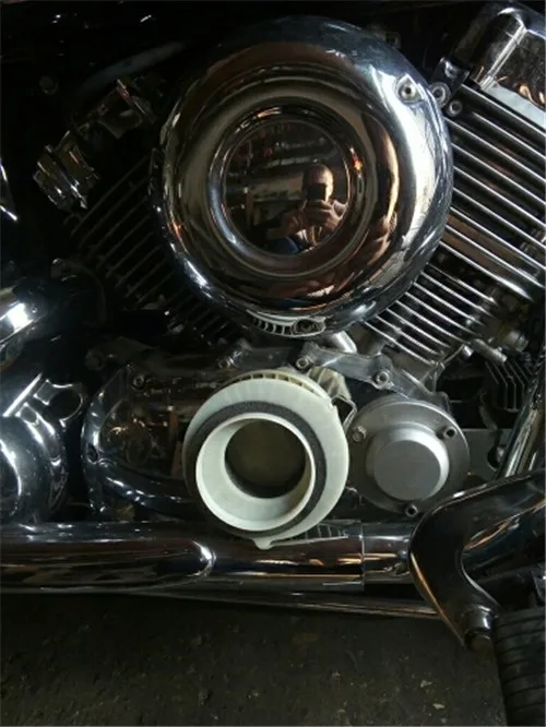 Впускной воздушный фильтр очиститель воздуха для Yamaha XVS400 XVS 400 DragStar 1996 2008 1997 1998 2000