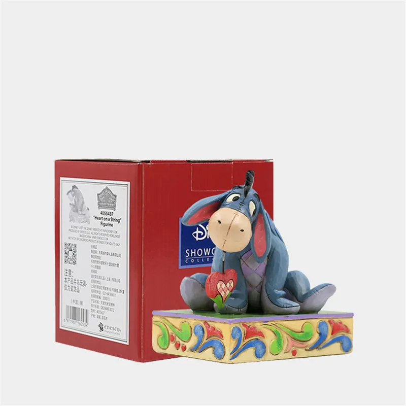 

Disney Cartoon Series 9Cm Anime Figures Eeyore Resin Doll Model Ornaments Peripherals Puppets Decoration Gift Collectable Boxed