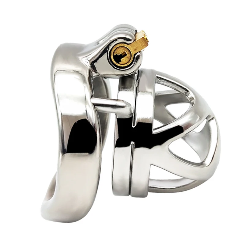 SMMQ 48C Мужской Целомудрие устройства Нержавеющая сталь небольшой петух клетка