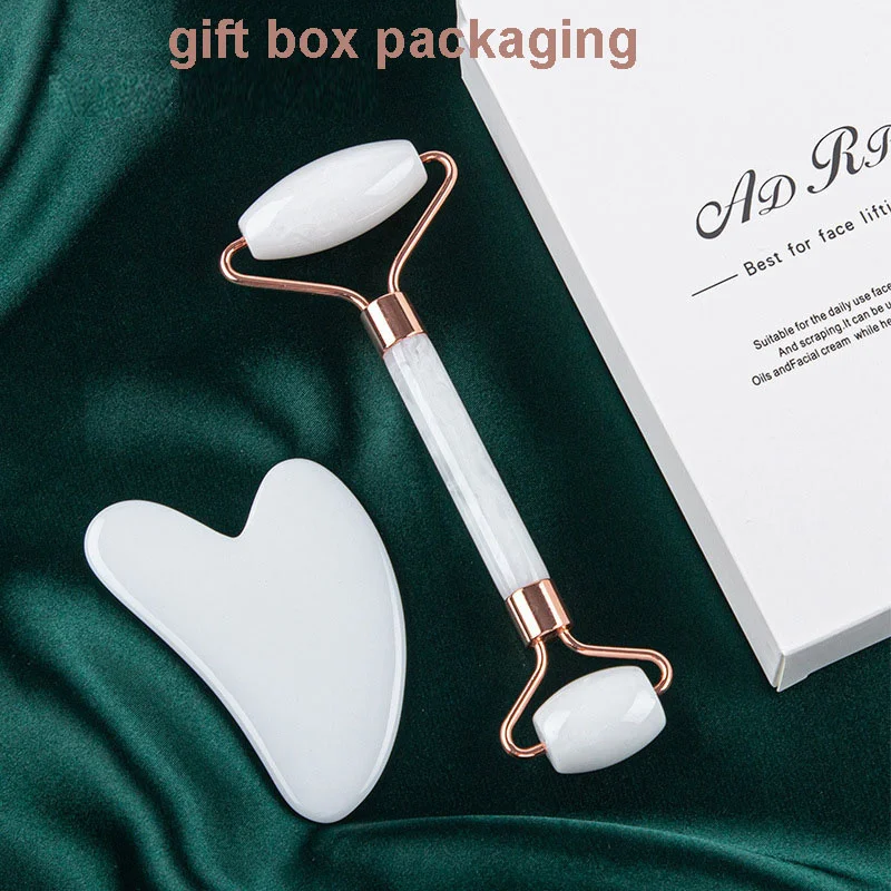 

2pcs Set Resin Roller Massager for Face Body Gua Sha notJade Stone Face Care Roller Facial Massager Beauty Health Skin Care Tool