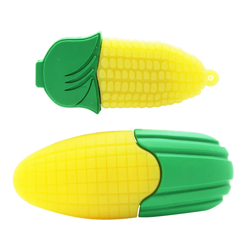 TEXT ME мультфильм еда кукурузная модель usb флэш-накопитель 2 0 4 ГБ 8 16 32 64 креативный