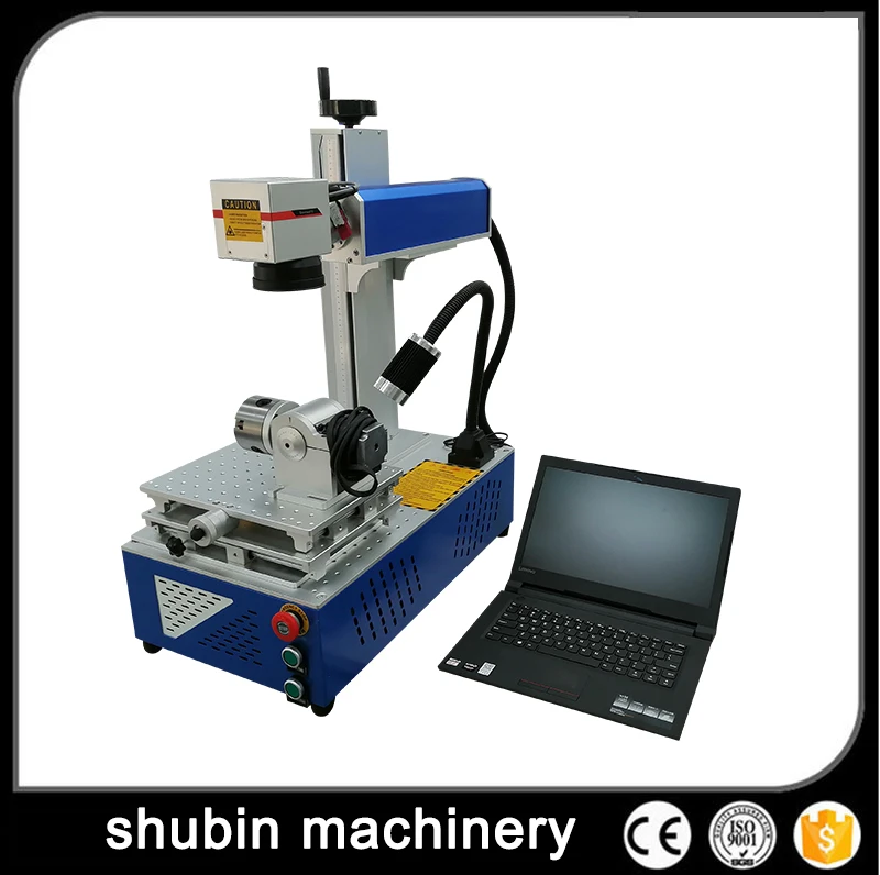 

Mini 20W 30W Desktop Fiber Laser Marking Machine for Computer Component
