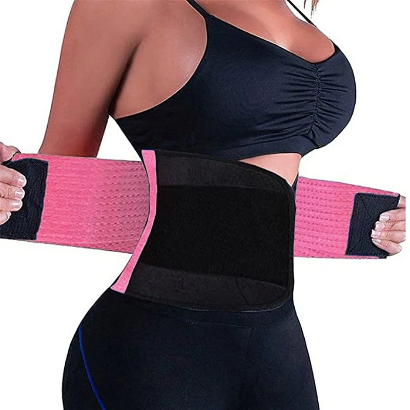 

2020 Womens Body Shaper Waist Cincher Shapewear Trimmer Tummy Slim Belt Waist Trainer Postpartum Corset Shaper Solid