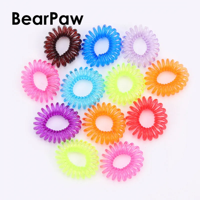 Модные Галстуки для волос BearPaw стильные аксессуары 15 шт. эластичные резинки