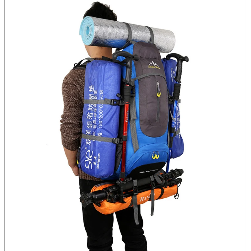 Открытый рюкзак для альпинизма и пешего туризма дождевик новинка мужской