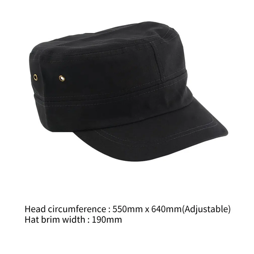 

Captain Hat Spring Black Men Flat Field Caps Brand Captain Sailor Hats Navy Men Women Casquette Militaire Gorra Plana