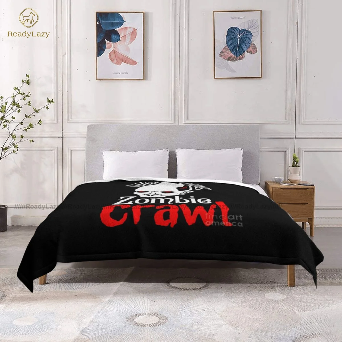 

Ghoul Blanket Couch Soft Blanket Fashion Fuzzy Sherpa Fleece Bedspread