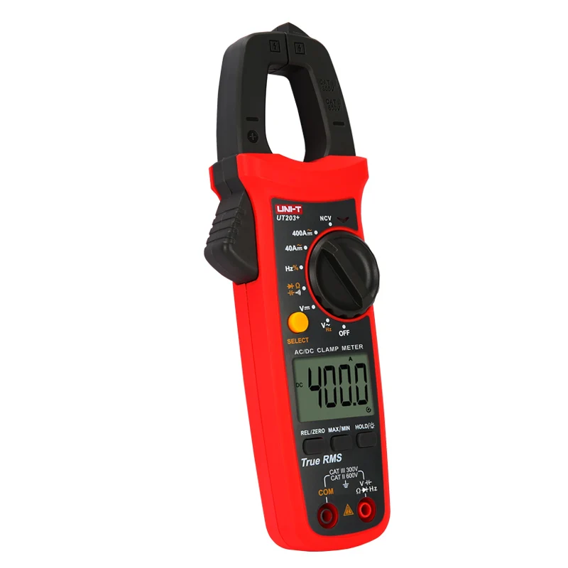 UNI-T AC DC Цифровой клещи мультиметр UT201 + UT202 UT203 ток амперимметрика емкость NCV Ом Hz
