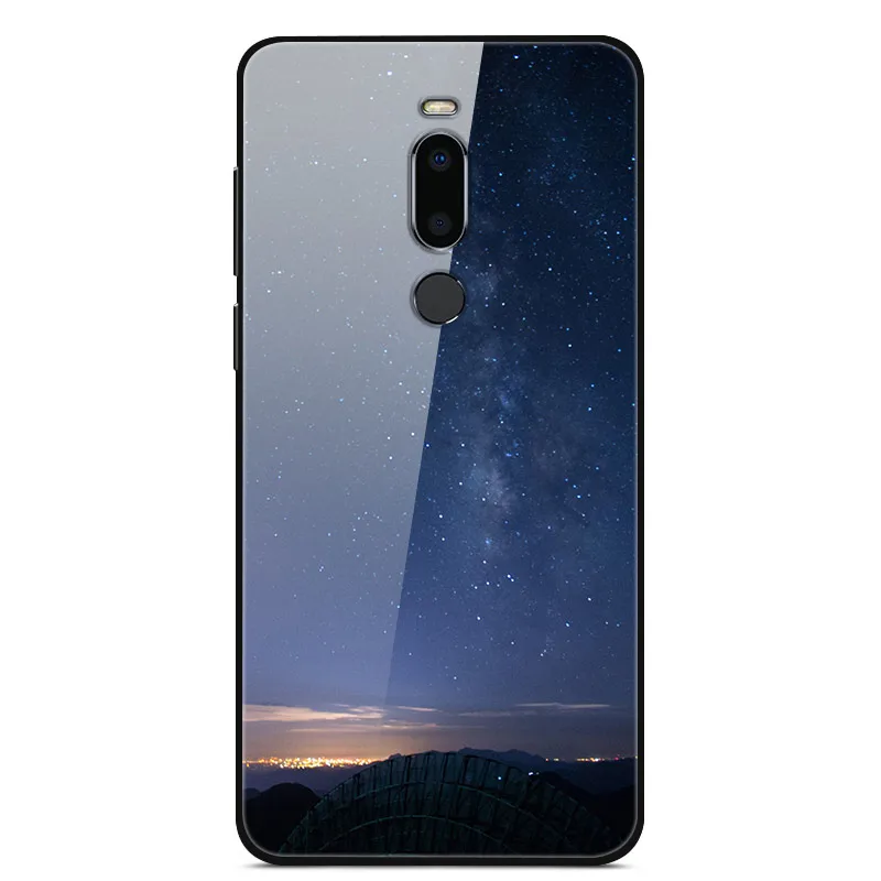 53 Чехол для Meizu M8, закаленное стекло, жесткая задняя крышка для Meizu M8 M 8, мягкий чехол для телефона, бампер для MeizuM8, защитный чехол 5,7 дюйма - Цвет: 53