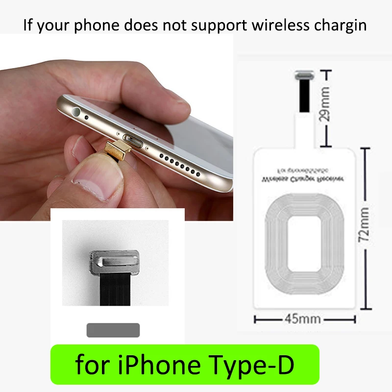 Type-D for iPhone Автомобильный держатель мобильного телефона для Toyota RAV4 XA50 RAV 4 50 MK5 Gravity беспроводной зарядный телефонный кронштейн автомобильные аксессуары наклейки на авто аксессуары для авто - Название цвета: Type-D for iPhone