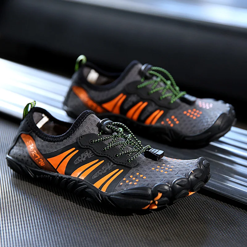 Уличная Мужская обувь для воды женская плавания пляжная прогулок на море дышащая