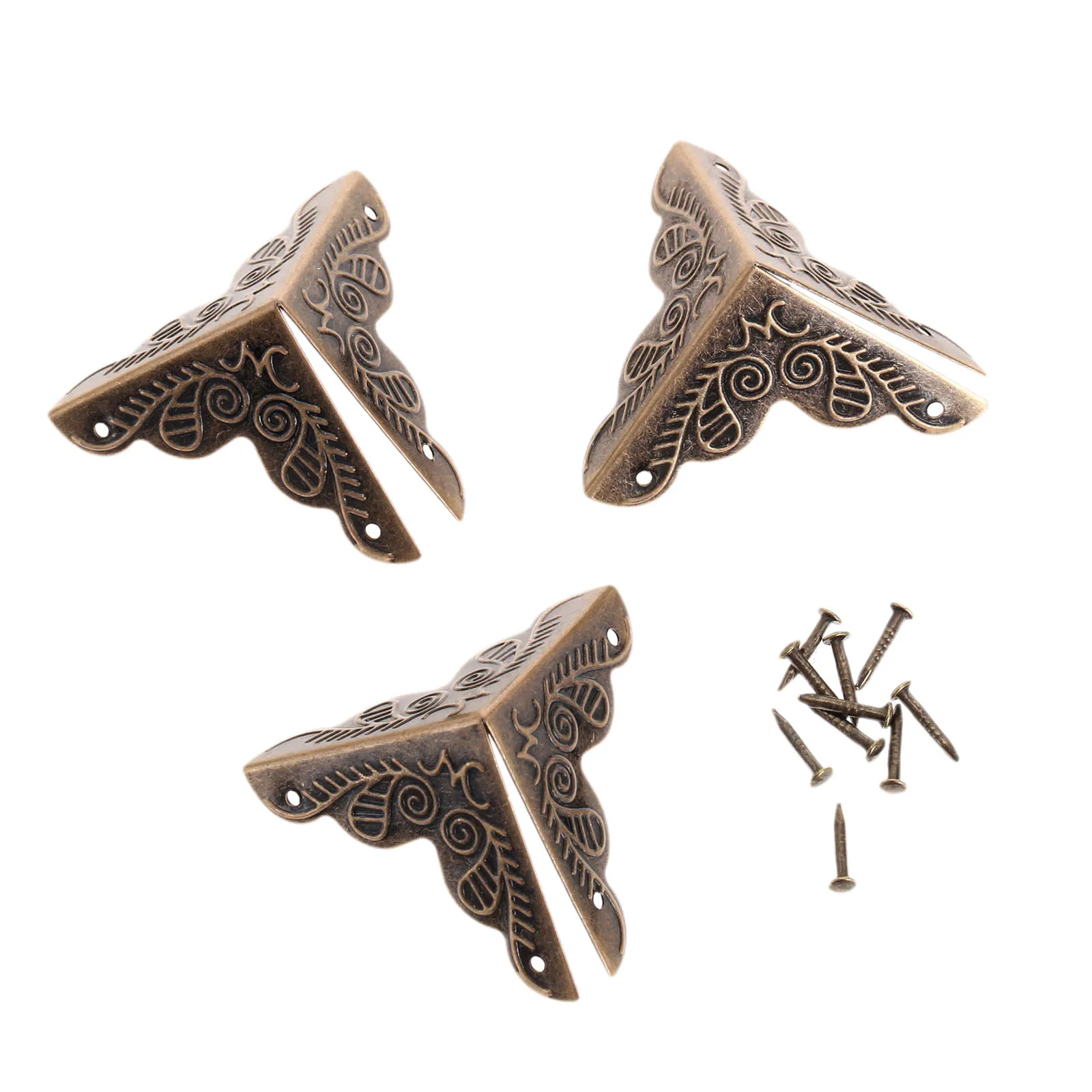 12 шт металлические декоративные защитные уголки книга фотоальбом меню