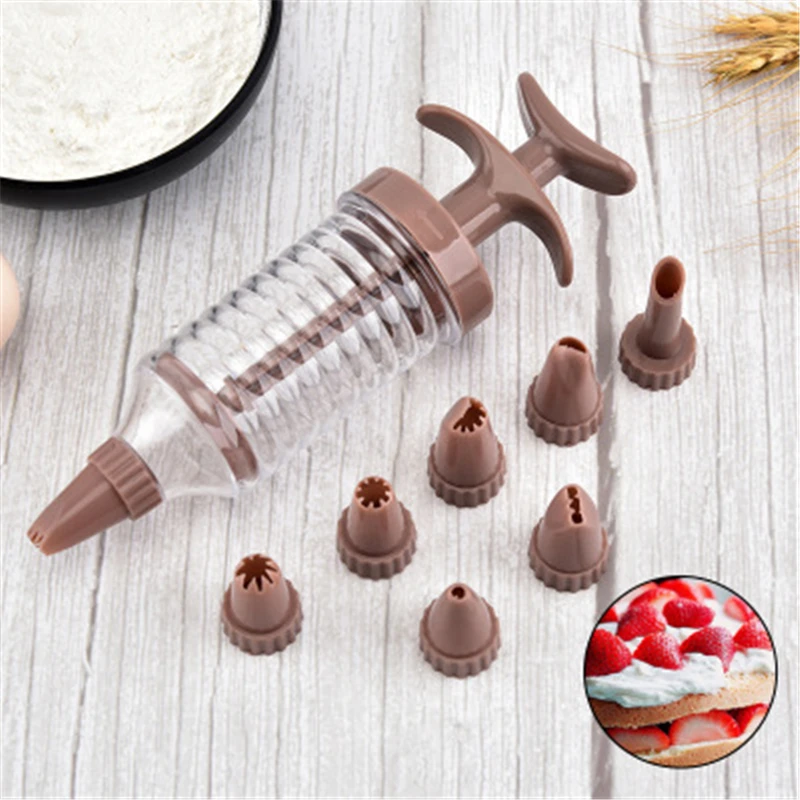 

Cookie Press Kit - Cookie Press Making Gun Biscuits Cake Mold Cookie Press Maker Machine DIY Cookie Cake Dessert Decor