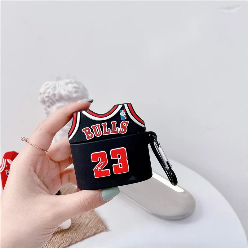 

Creative No. 23 basketball uniform AirPods pro2/3 generation suitable for Apple Bluetooth wireless earphone cover silicone shell