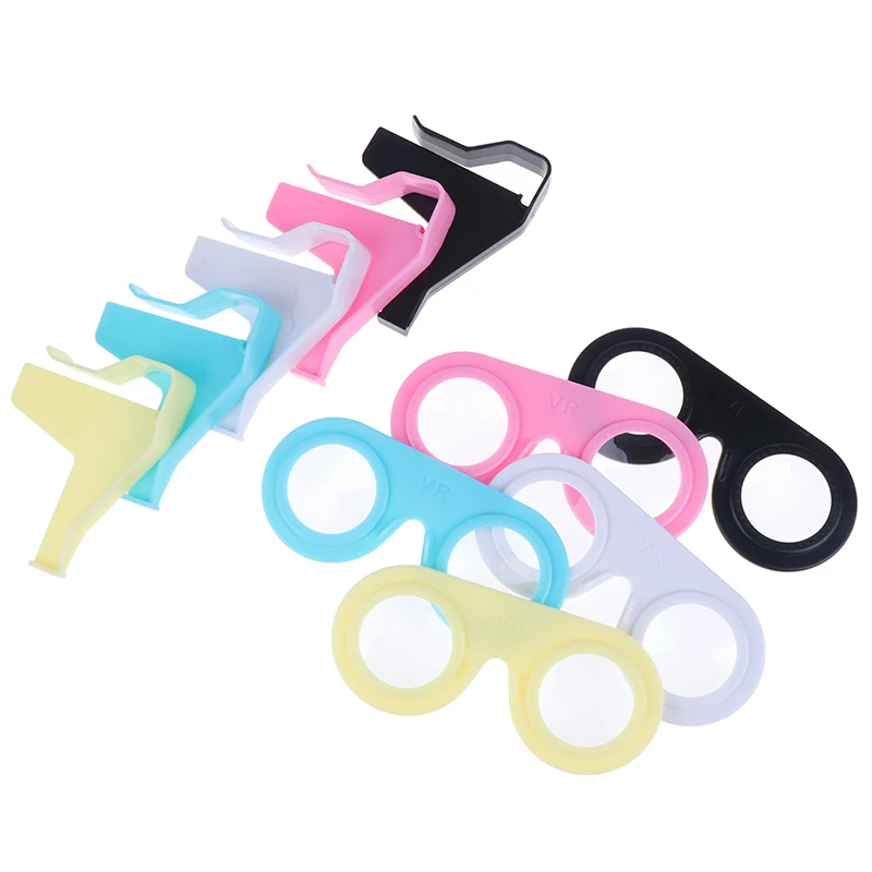 Складной мини сотовый телефон виртуальной реальности Очки для близорукости 3d