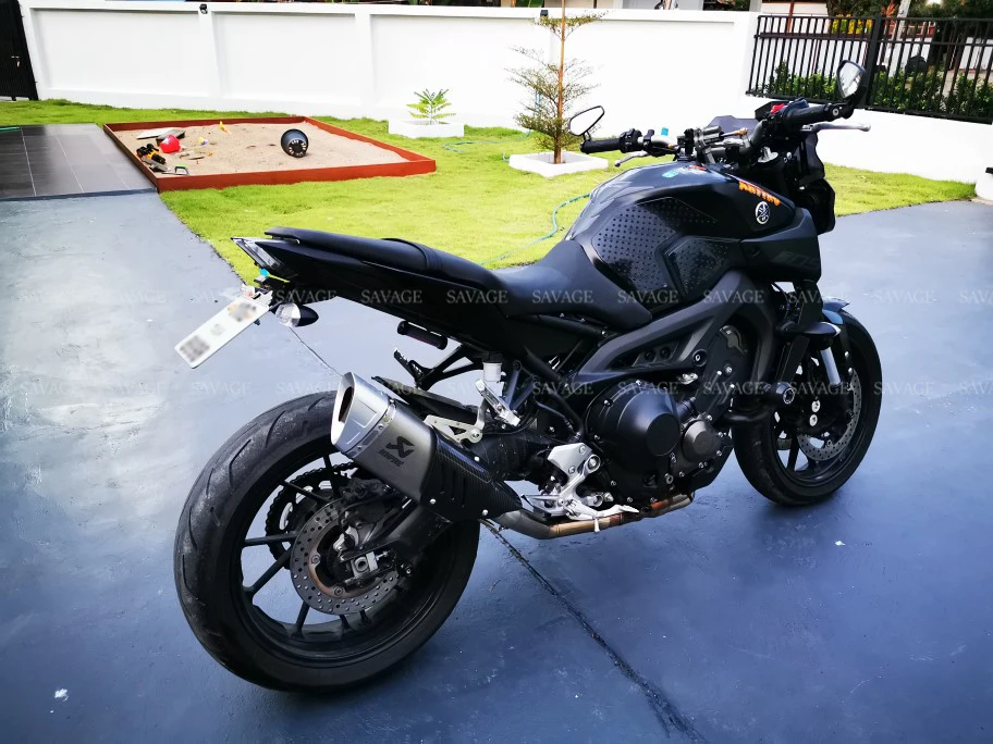Держатель номерного знака светодиодный светильник для YAMAHA MT-09/SP FZ-09 18 19 мотоцикл ХВОСТ Tidy Fender Eliminator MT09 FZ09 MT FZ