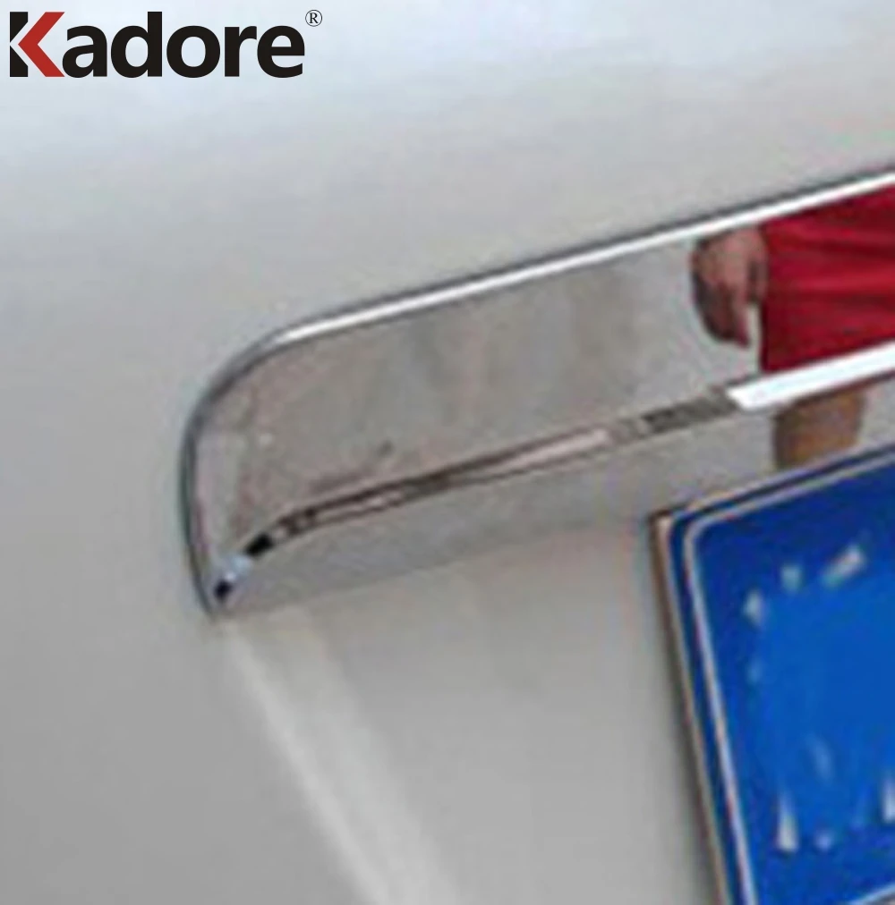 

Rear Trunk Lid Cover Trim For Nissan Qashqai Dualis 2007 2008 2009 2010 2011 2010 2013 ABS Chrome Tailgate Strip Car Styling