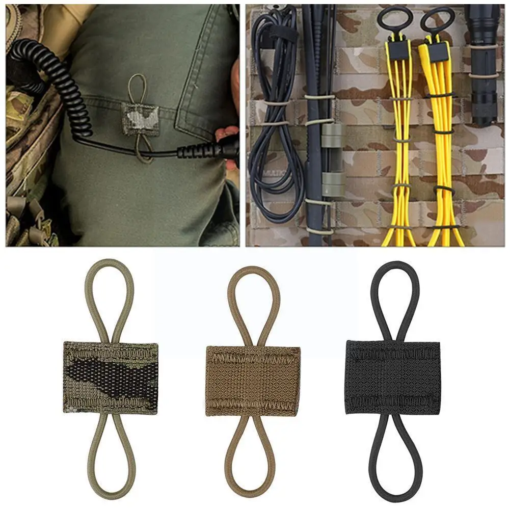 

Carabiner Clip Molle Webbing Backpack Pouch Buckle Strap Cord Elastic Gear Attachment Bag Tactical Fix Tie Fastener Sling B C1m0