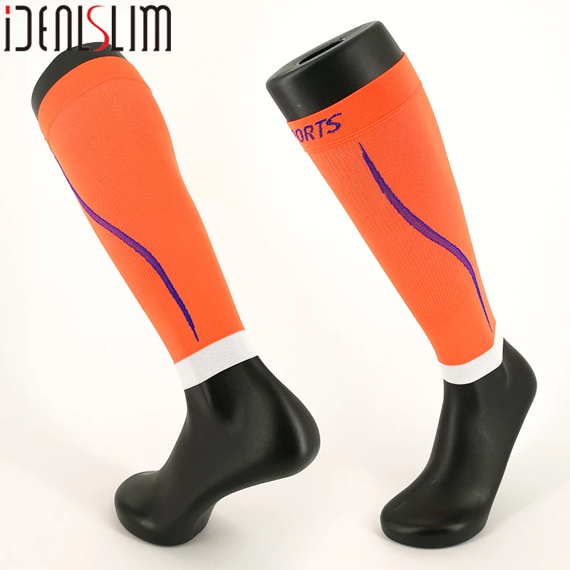 IDEALSLIM 1 пара медицинские компрессионные рукава для варикозного расширения вен для мужчин и женщин дышащие гольфы носки medias de compresion - Цвет: Оранжевый