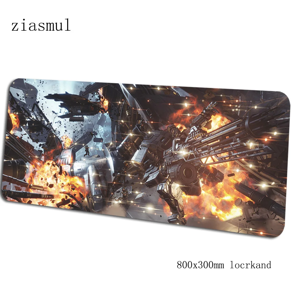 Titanfall коврик для мыши 80x30 см игровой коврик для мыши подарок для игры большой коврик для мыши геймерский компьютерный стол гелевый коврик notbook mousemat pc - Цвет: pattern 1