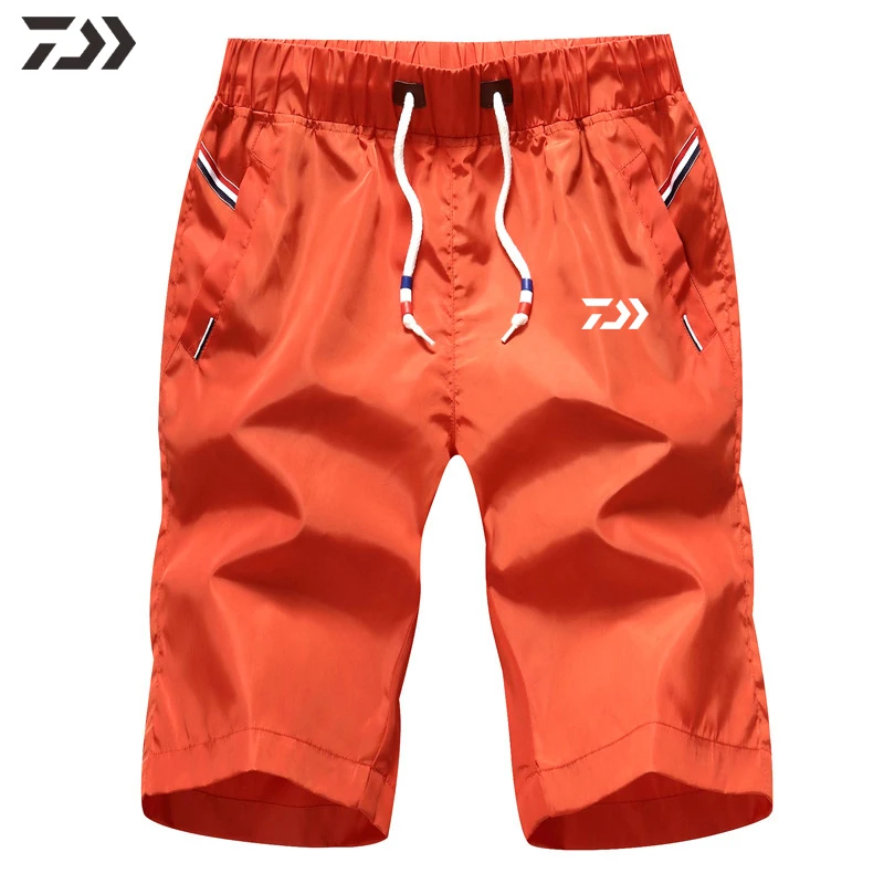 

Daiwa Fishing Men Pants Fishing Short Pants Summer Outdoor Hiking Climbing Sports Fishing Trousers Breathable Fishing Shorts