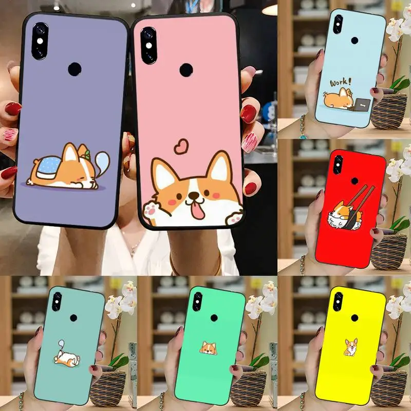 Милый чехол Corgi с животными для xiaomi Redmi 5 5A plus 7A 8 note 2 3 4 6 7 GO K20 A2|Бамперы| |