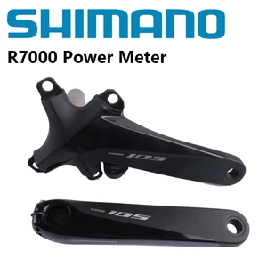 Кривошип Shimano 105 R7000, левый и правый, с кривошипом XCADEY X-POWER м, 165 мм, 170 мм, 172,5 мм, 175 мм, поддержка GPS, ANT, Bluetooth