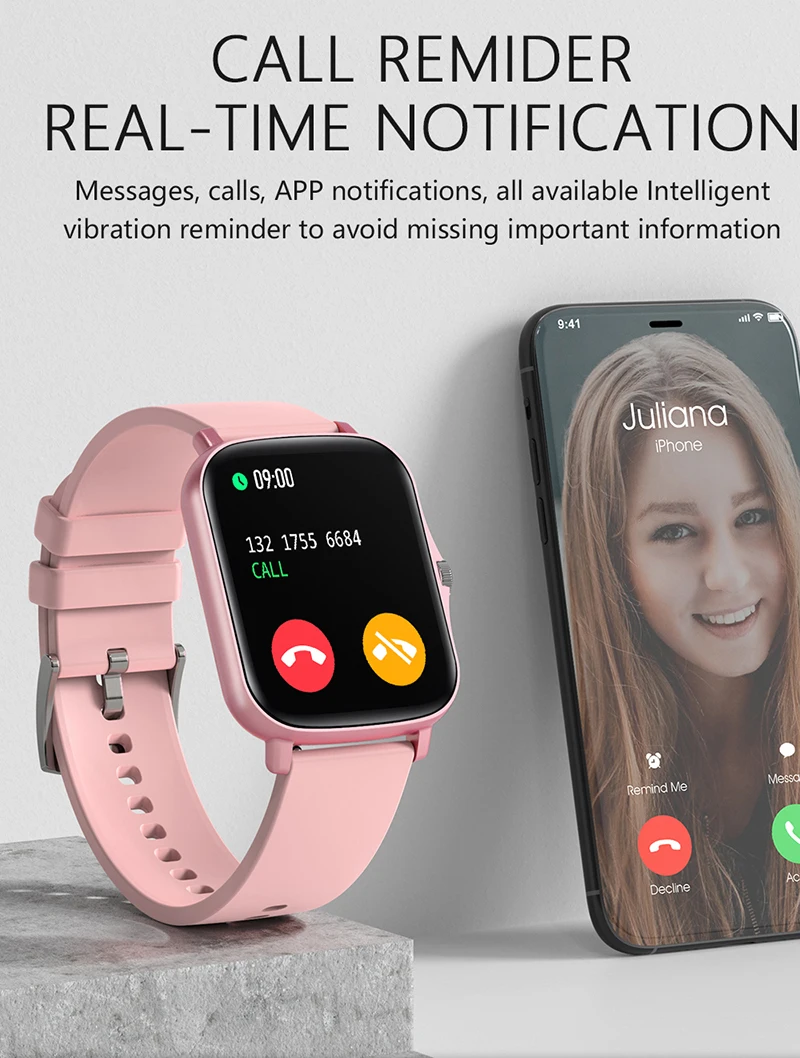 Модные Смарт-часы для женщин и мужчин кардио 2021 IP68 F1 женские IOS Android Xiaomi Samsung
