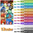 Перманентный маркер, цветные акриловые маркеры для краски на водной основе, маркер для шин, камней, холста, фарфора, дерева, металла, маркер