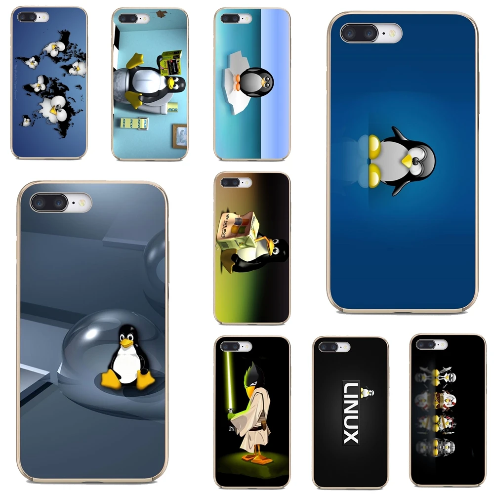 Мягкий силиконовый чехол Linux-Penguin для Xiaomi Redmi 2 S2 3 3S 4 4A 5 5A 6 6A 7A 9 9T 9C 9A Pro Pocophone F1 |