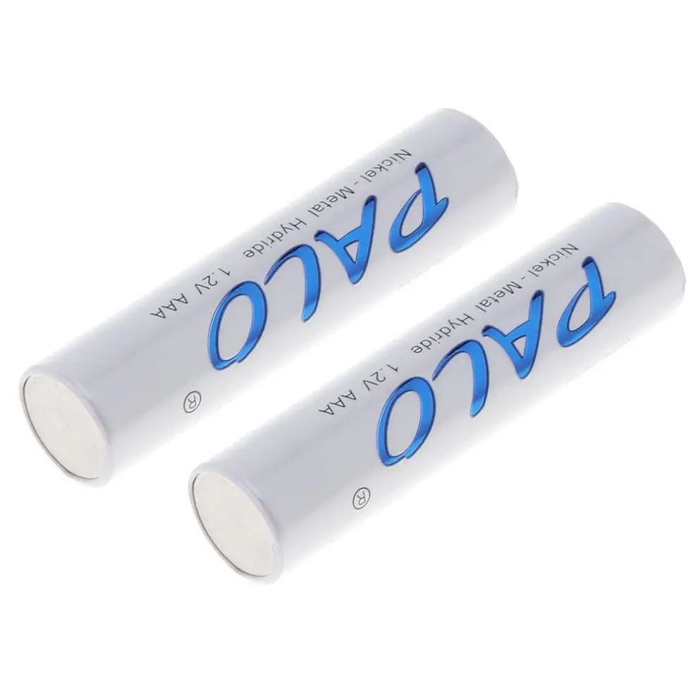 PALO 4pcs 1.2V AAA 1100mAh Ni-MH Rechargeable Battery with Safety Relief Valve for Wireless Mouse / Game Handle | Электроника